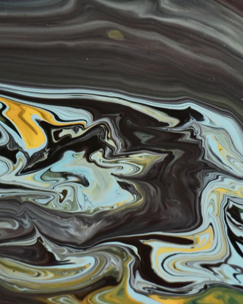 Abstract concept of active lifestyle and fluid movement